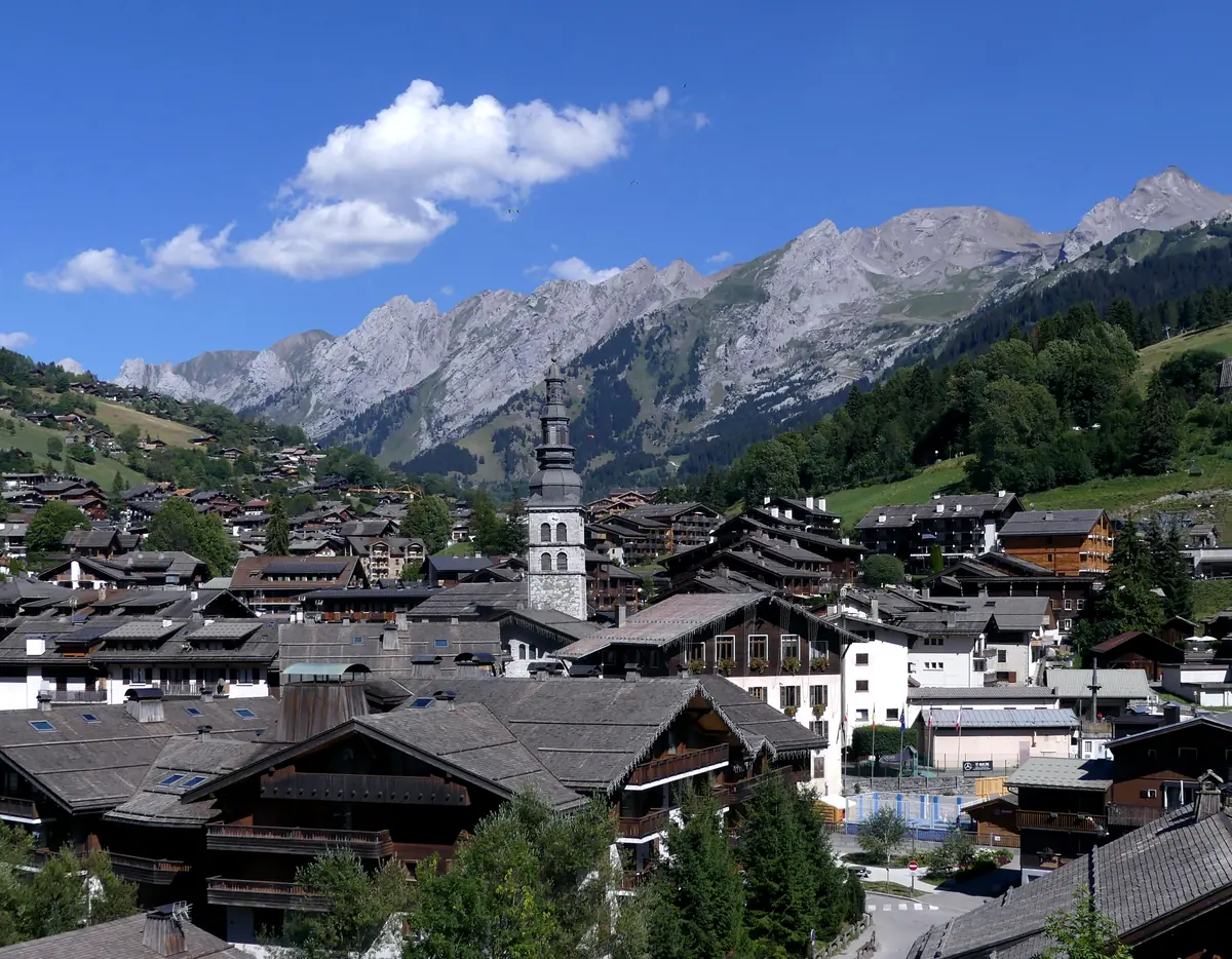 Vue de La Clusaz